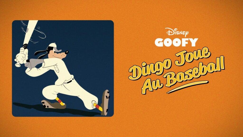 dingo joue au baseball