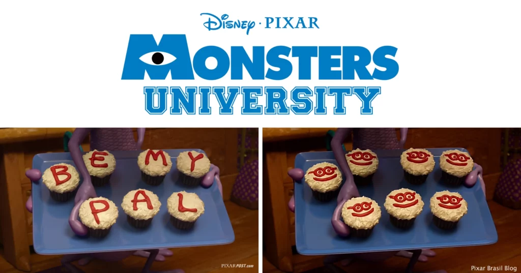 Monsters Universty Film Changes by Region Country Cupcakes