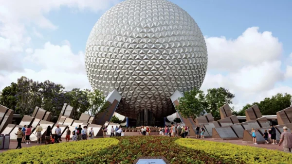 Le grand parc Disney de Walt Disney World d'Epcot.