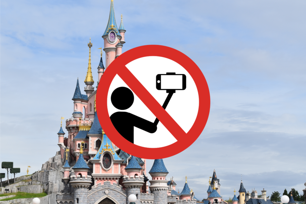 perches à selfie interdites à Disneyland Paris