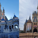 Quelques tours du château de Disneyland.