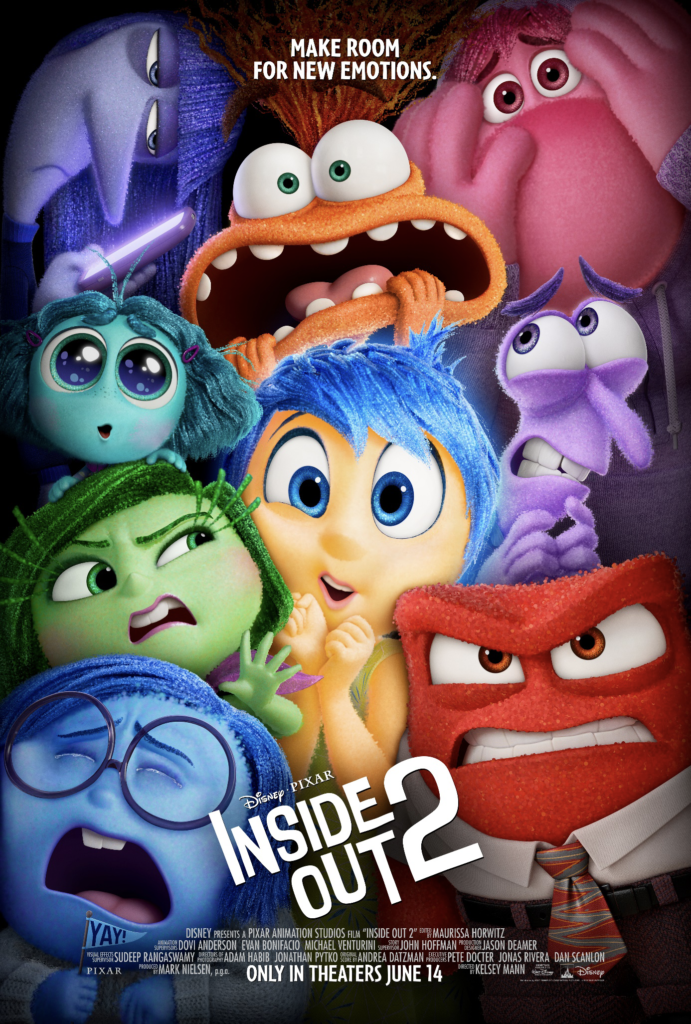 L'affiche de Disney's Inside Out 2.