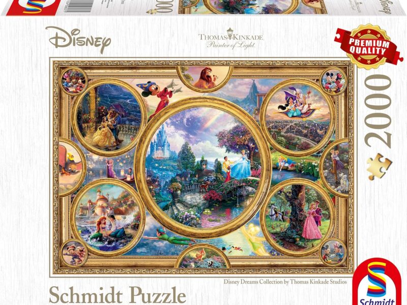 Schmidt Thomas Kinkade: Disney - Dreams Collection Jigsaw Puzzle (2000-Piece)
