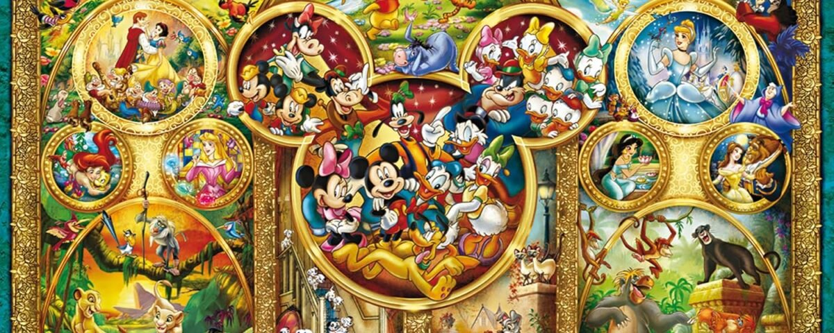 Ravensburger - Puzzle Adulte - Puzzle 1000 pièces - Les Plus Beaux thèmes Disney - Adultes et Enfants à partir de 14 Ans - Puzzle de qualité supérieure - Disney Classique - 12000469