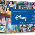 Trefl Prime - Puzzle UFT: Disney, The Greatest Disney Collection 9000 pcs, Grand Puzzle, BIO, EKO, Collage avec des Personnages de Contes Fées, Divertissement pour Enfants à Partir 12 Ans 81020