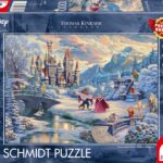 Schmidt , Thomas Kinkade: Disney Beauty & the Beast Winter Enchantment Puzzle - 1000pc , Puzzle , Ages 12+ , 1 Players