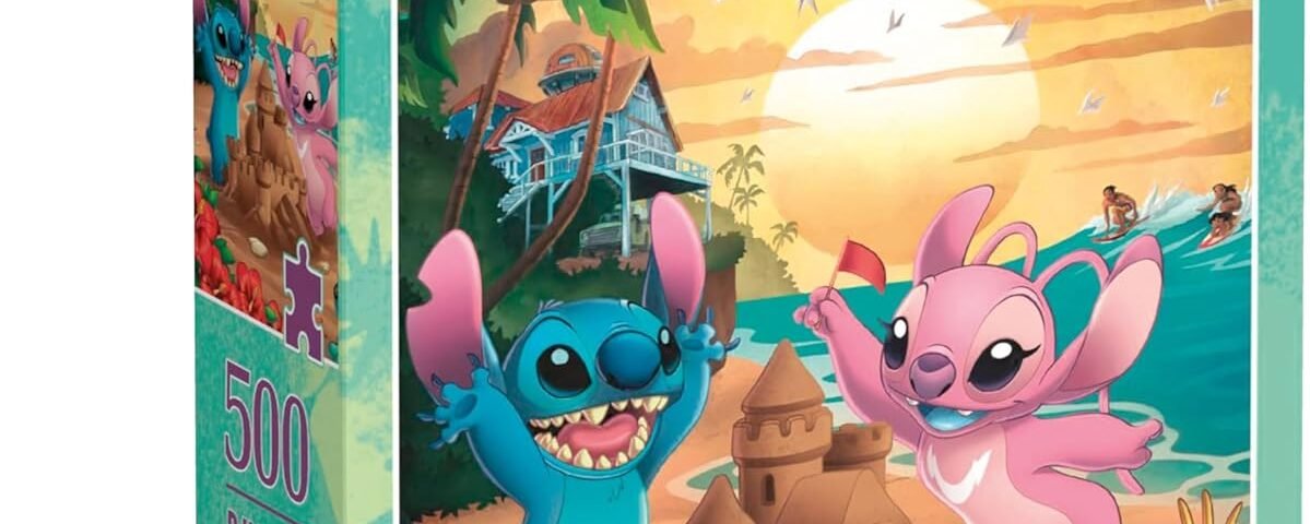 Clementoni Puzzle Disney Stitch 500 Pièces, Puzzle pour Adultes 14-99 Ans, Fabriqué en Italie, 35547