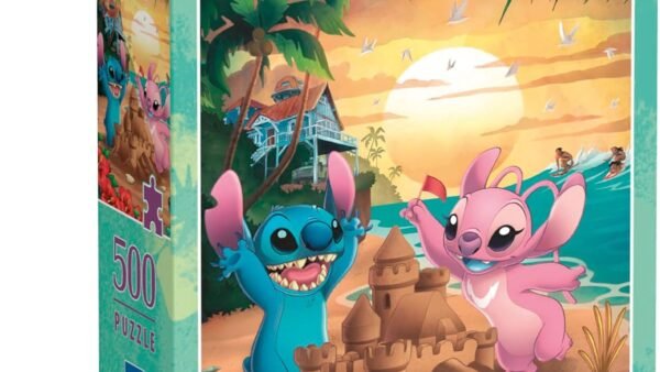 Clementoni Puzzle Disney Stitch 500 Pièces, Puzzle pour Adultes 14-99 Ans, Fabriqué en Italie, 35547