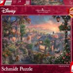 Schmidt Thomas Kinkade: Disney - Lady and the Tramp Jigsaw Puzzle (1000-Piece)