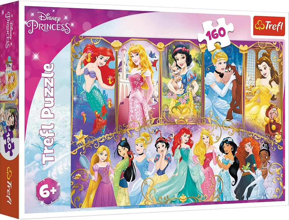 abgee 916 15407 EA 160pcs Disney Princess, Red