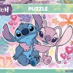 Educa - Puzzle de 300 pièces Pur Enfants | Stitch Disney. Mesure: 40 x 28 cm. Recommandé de 6 Ans (19964)