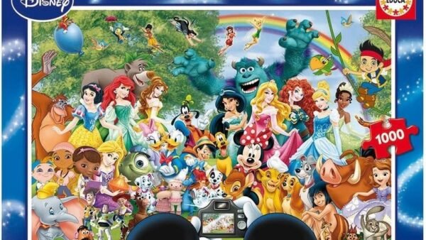 Educa - Puzzle de 1000 pièces pour Adultes | Le Merveilleux Monde De Disney II (16297)