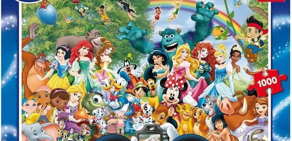 Educa - Puzzle de 1000 pièces pour Adultes | Le Merveilleux Monde De Disney II (16297)