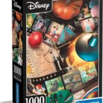 Clementoni Puzzle D100 Classic Movies -1000 Pièces - Puzzle pour Adultes 14-99 Ans, Fabriqué en Italie, 39810