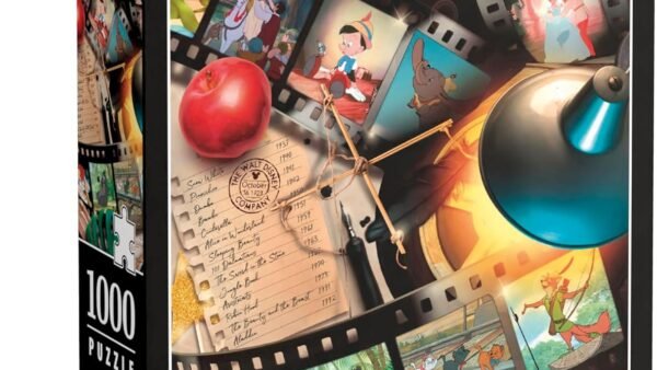 Clementoni Puzzle D100 Classic Movies -1000 Pièces - Puzzle pour Adultes 14-99 Ans, Fabriqué en Italie, 39810