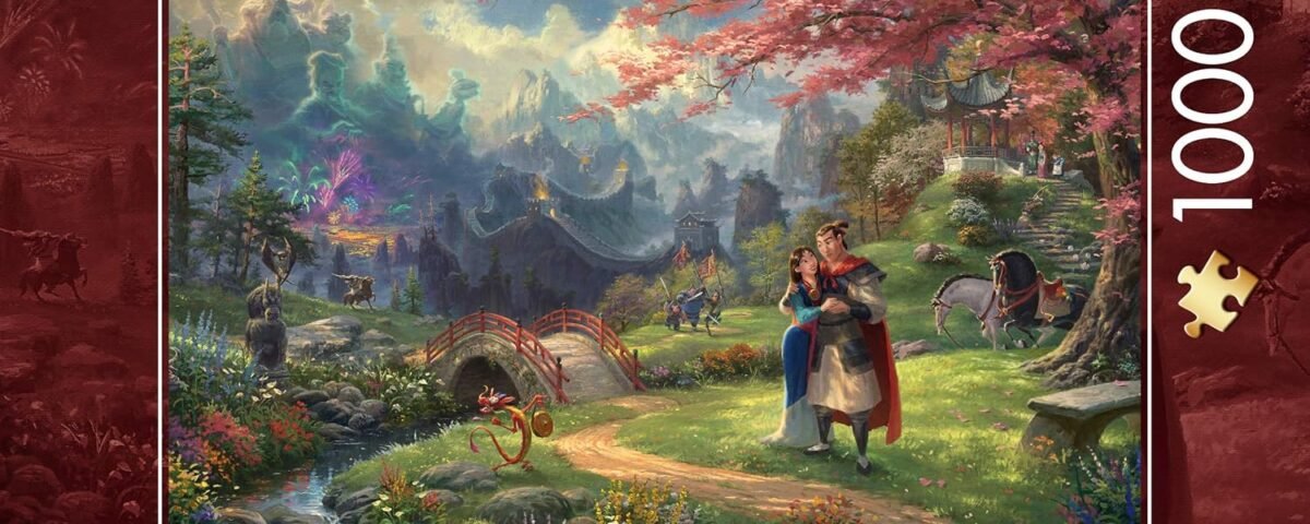 Schmidt 59672 Thomas Kinkade Mulan Jigsaw Puzzle