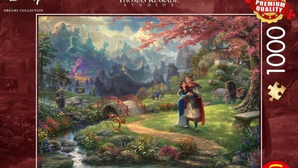 Schmidt 59672 Thomas Kinkade Mulan Jigsaw Puzzle