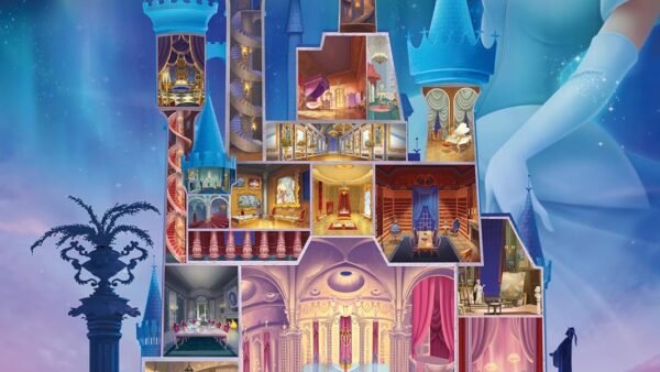 Ravensburger - Puzzle Adulte - Puzzle 1000 pièces - Cendrillon (Collection Château des Disney Princesses) - Adultes et Enfants dès 14 Ans - Puzzle de qualité supérieure - Disney Princesses - 12000259