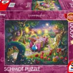 Schmidt Spiele 57398 Puzzle Thomas Kinkade, Disney, Mad Hatter's Tea Party, 6000 pièces