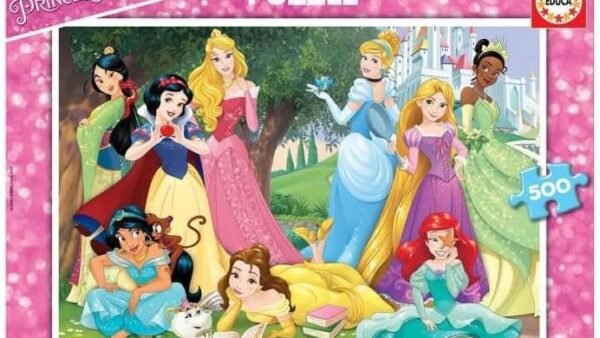 Educa - Puzzle de 500 pièces pour Enfants et Adultes | Disney Princess. À partir de 11 Ans (17723)
