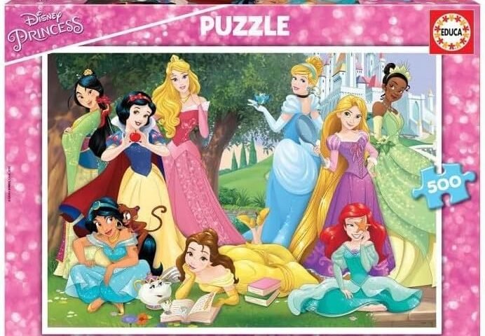 Educa - Puzzle de 500 pièces pour Enfants et Adultes | Disney Princess. À partir de 11 Ans (17723)