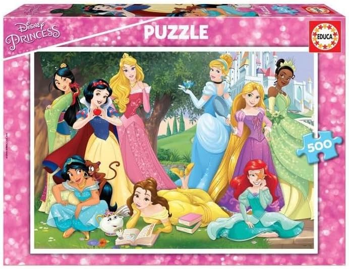 Educa - Puzzle de 500 pièces pour Enfants et Adultes | Disney Princess. À partir de 11 Ans (17723)