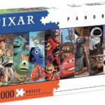 Clementoni - 39610 - Puzzle panoramique - Disney Pixar - 1000 pièces - Puzzle Adulte - fabriqué en Italie