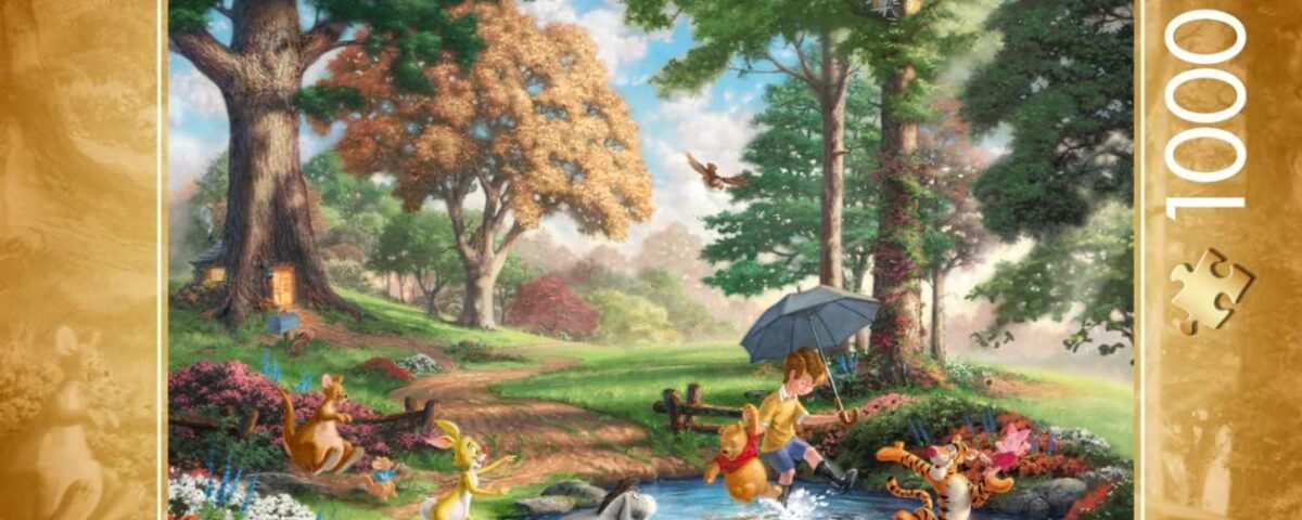 Schmidt , Thomas Kinkade: Disney Winnie the Pooh Puzzle - 1000pc , Puzzle , Ages 12+ , 1 Players