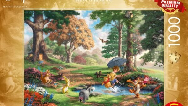 Schmidt , Thomas Kinkade: Disney Winnie the Pooh Puzzle - 1000pc , Puzzle , Ages 12+ , 1 Players