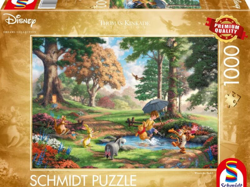 Schmidt , Thomas Kinkade: Disney Winnie the Pooh Puzzle - 1000pc , Puzzle , Ages 12+ , 1 Players