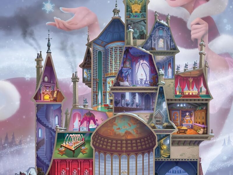 Ravensburger - Puzzle Adulte - Puzzle 1000 pièces - Belle (Collection Château des Disney Princesses) - Adultes et enfants dès 14 ans - Puzzle de qualité supérieure - Disney Princesses - 12000262