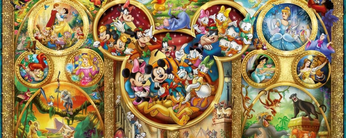 Ravensburger - Puzzle Adulte - Puzzle 500 pièces - Famille Disney - Adultes et Enfants à partir de 12 Ans - Puzzle de qualité supérieure - Disney Classique - 12000094