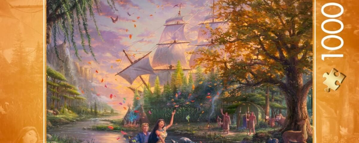 Schmidt, Thomas Kinkade: Disney Pocahontas Puzzle - 1000pc, Puzzle, Ages 12+, 1 Players