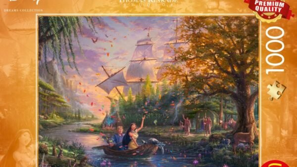 Schmidt, Thomas Kinkade: Disney Pocahontas Puzzle - 1000pc, Puzzle, Ages 12+, 1 Players