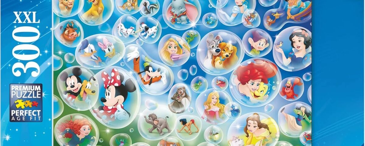 Ravensburger - Puzzle Enfant - Puzzle 300 p XXL - Personnages Disney Populaires - Dès 9 Ans - 80536
