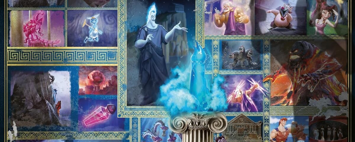 Ravensburger - Puzzle Adulte - Puzzle 1000 pièces - Hadès (Collection Disney Villainous) - Adultes et Enfants à partir de 14 Ans - Puzzle de qualité supérieure - Disney Méchants - 12000096