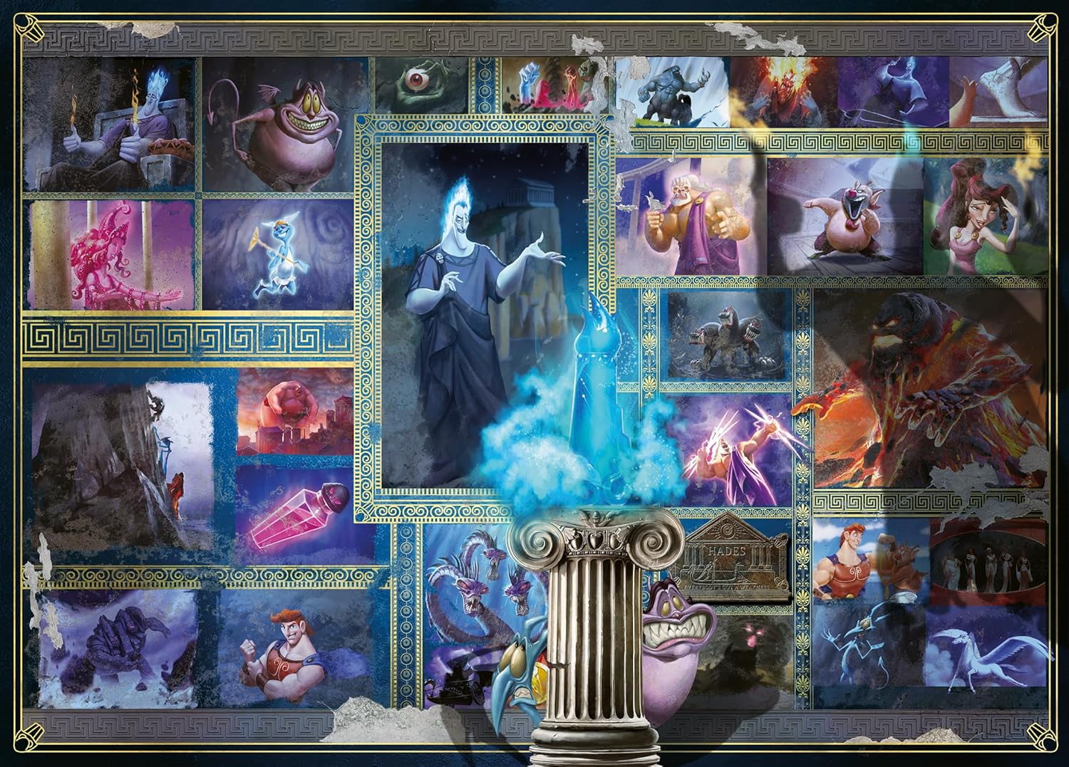 Ravensburger - Puzzle Adulte - Puzzle 1000 pièces - Hadès (Collection Disney Villainous) - Adultes et Enfants à partir de 14 Ans - Puzzle de qualité supérieure - Disney Méchants - 12000096