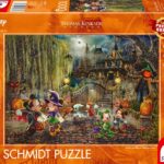 Schmidt Spiele 58033Thomas Kinkade Studios - Disney Mickey & Minnie Halloween Fun, 1000 pièces, Multicolore