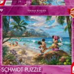 Schmidt Spiele 57528 Thomas Kinkade, Disney, Mickey Et Minnie à Hawaï, Puzzle 1000 Pièces, Multicolore, Taille Unique Exclusivité sur Amazon