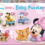Educa - Baby Puzzles Minnie. 5 Puzzles progressifs de 3 à 5 pièces. Recommandé à partir de 2 Ans (15612)
