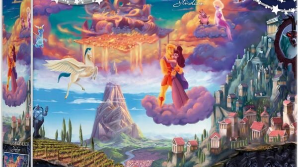 Ceaco - Thomas Kinkade - Disney - Hercules -1000 Piece Jigsaw Puzzle