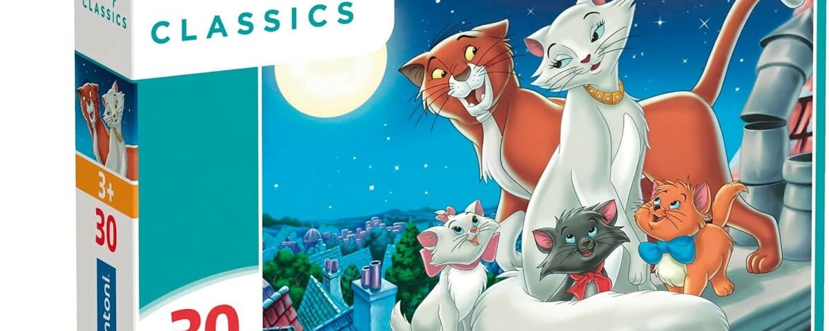 Clementoni - 20278 - Puzzle Animaux de Disney - 30 Pièces - Jeu Educatif, de Réflexion et de Patience - Image de Qualité - 33,5 x 23,5 Cm - À Partir de 3 Ans