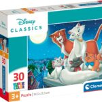 Clementoni - 20278 - Puzzle Animaux de Disney - 30 Pièces - Jeu Educatif, de Réflexion et de Patience - Image de Qualité - 33,5 x 23,5 Cm - À Partir de 3 Ans