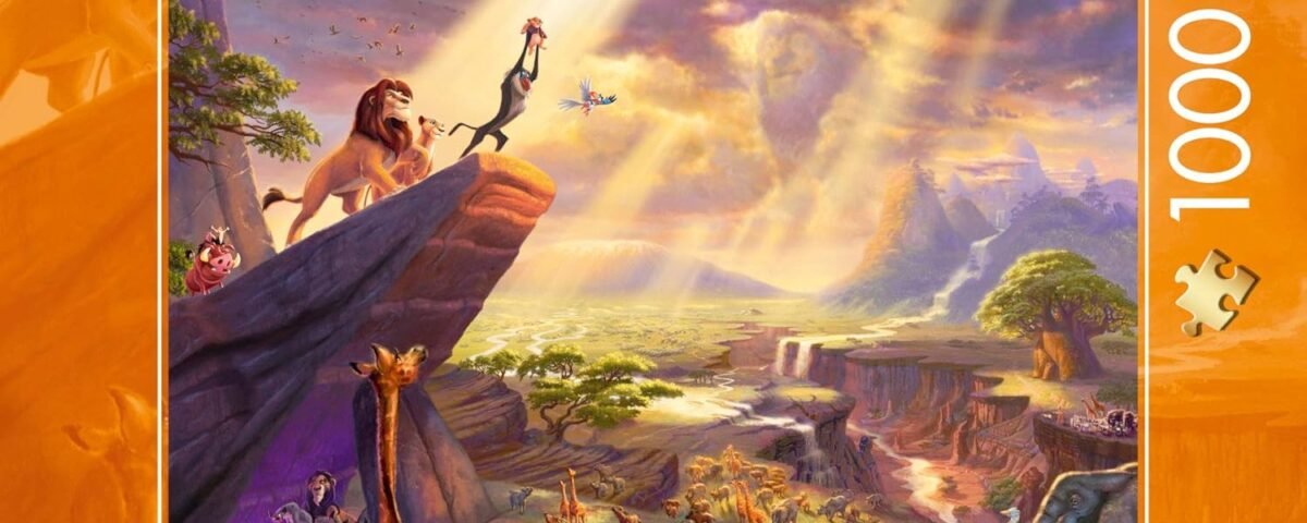 Schmidt 59673 Spiele + Thomas_Kinkade: Disney_The_Lion_King + Jigsaw_Puzzle + 1000_Pieces