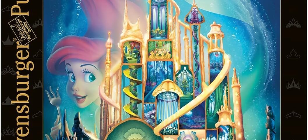 Ravensburger - Puzzle 1000 pièces - Puzzle Adulte - Dès 12 Ans - Ariel - Collection Château des Disney Princesses - Puzzle de qualité Premium fabriqué en Europe - 17337