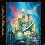 Ravensburger - Puzzle 1000 pièces - Puzzle Adulte - Dès 12 Ans - Ariel - Collection Château des Disney Princesses - Puzzle de qualité Premium fabriqué en Europe - 17337