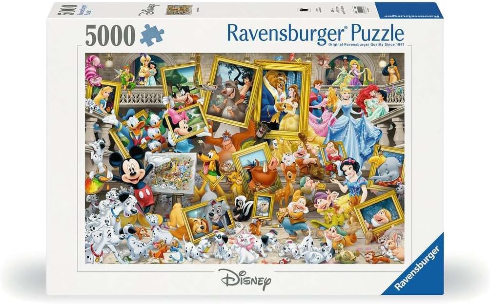 Puzzle 5000 pièces Ravensburger Mickey l artiste Disney