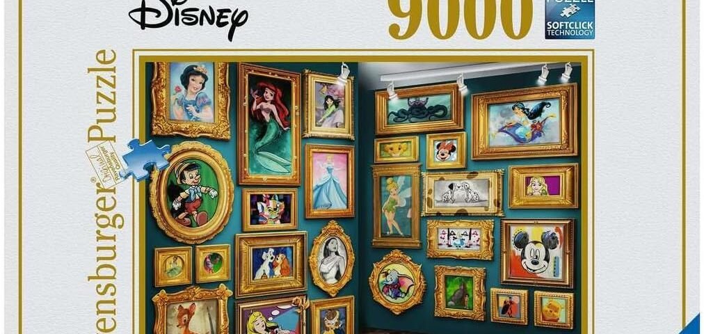 Ravensburger - Puzzle Adulte - Puzzle 9000 pièces - Le musée Disney - Adultes et Enfants à partir de 14 Ans - Puzzle de qualité supérieure fabriqué en Europe - Personnages Disney - 14973