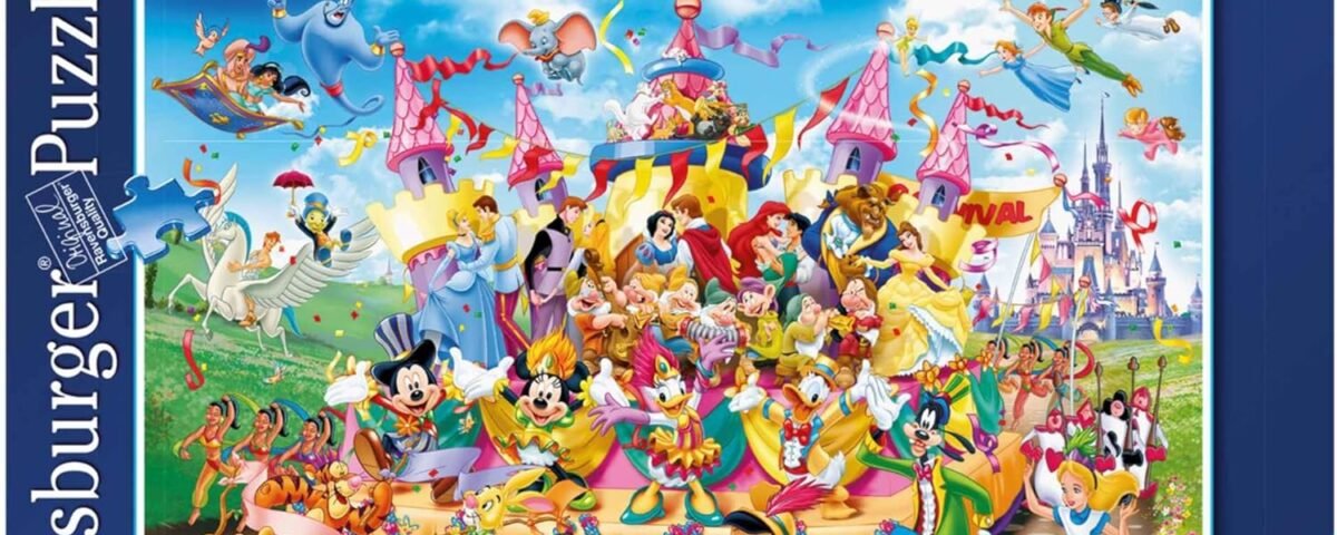 Ravensburger - Puzzle Adulte - Puzzle 1000 p - Carnaval Disney - 19383