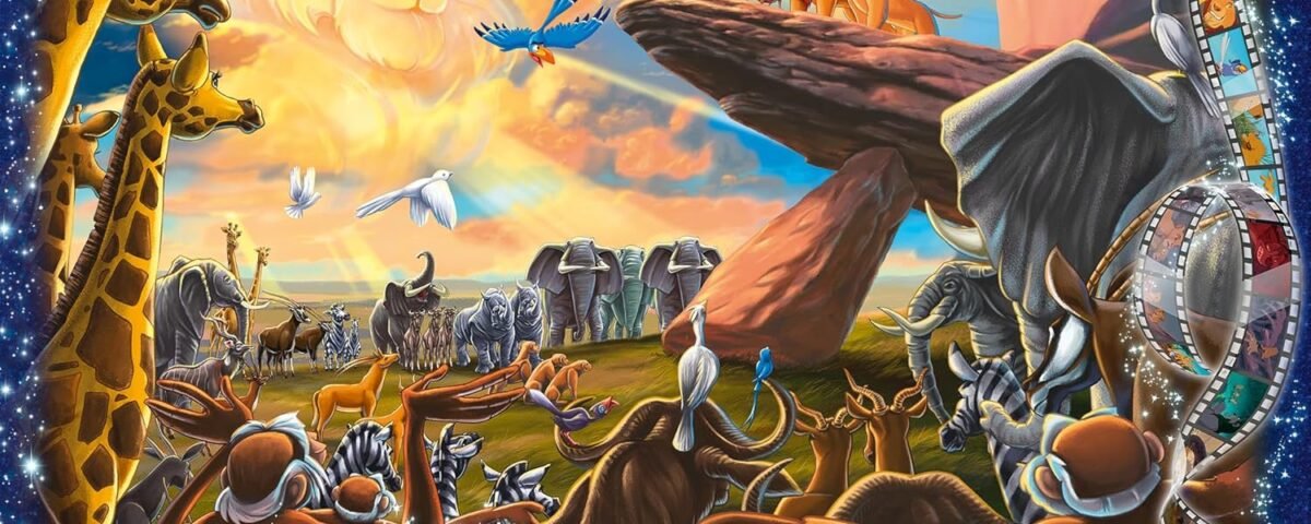 Ravensburger - Puzzle Adulte - Puzzle 1000 pièces - Le Roi Lion (Collection Disney) - Adultes et enfants à partir de 14 ans - Puzzle de qualité supérieure - Disney Classique - 12000321